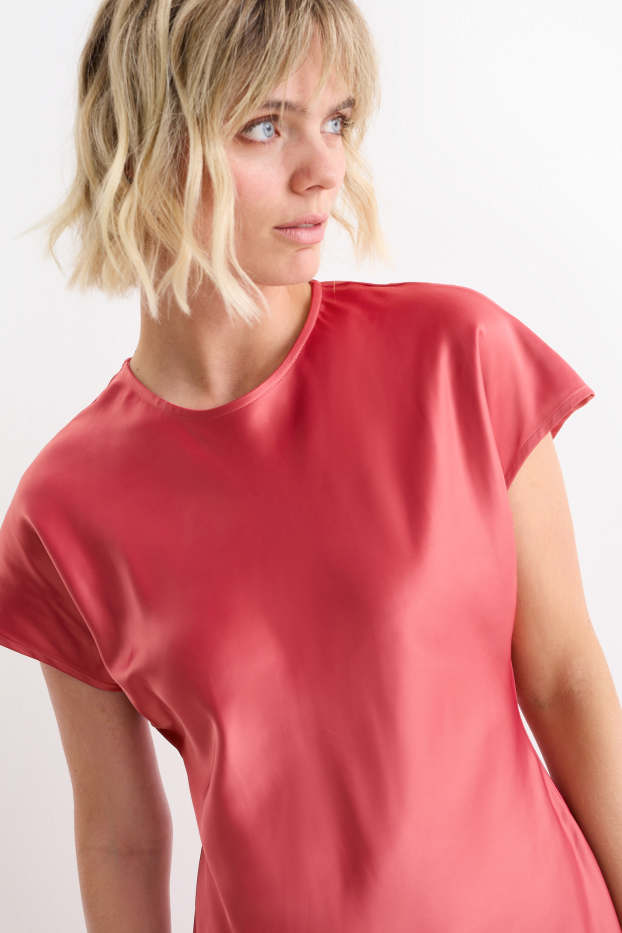 Dona - Vestit fit & flare - rosa fosc