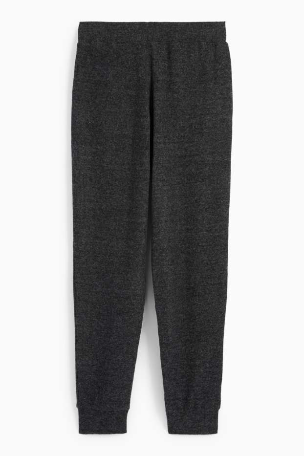 Femmes - Pantalon de jogging basique - gris foncé