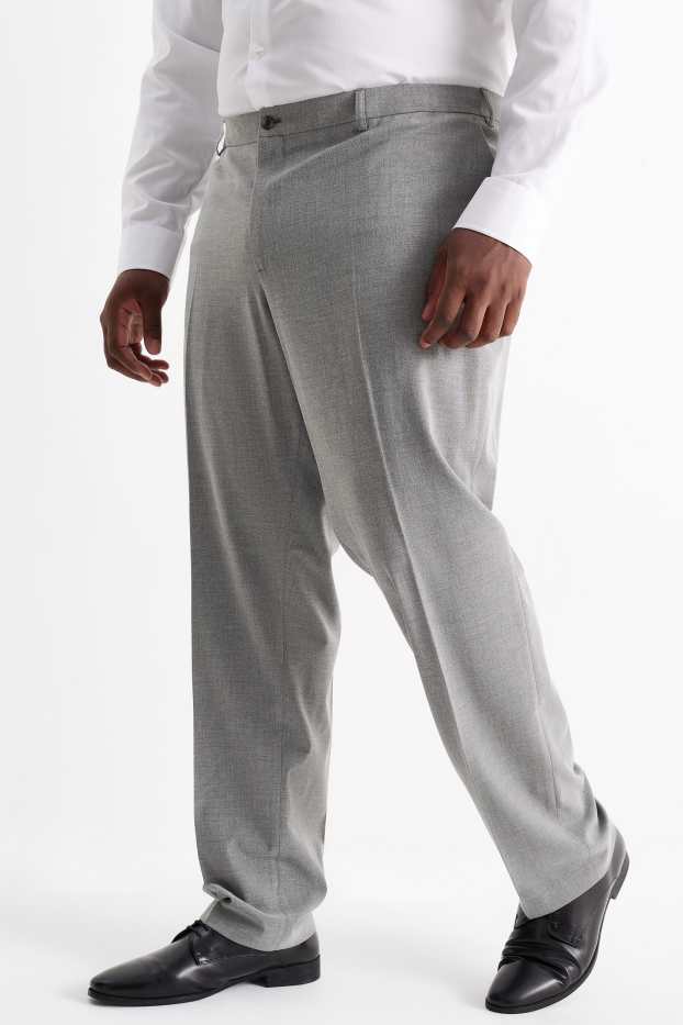 Home - Pantalons combinables - regular fit - Flex - gris