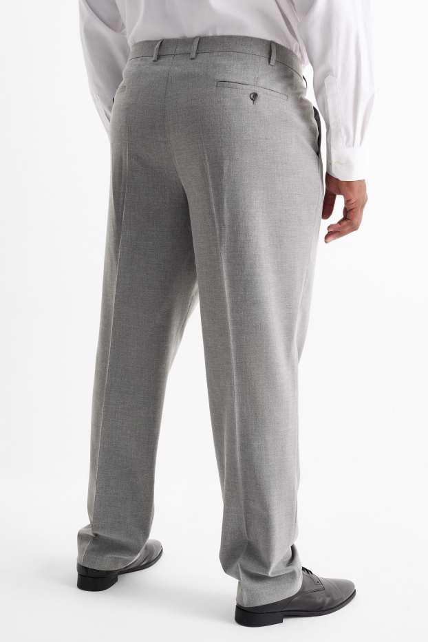 Home - Pantalons combinables - regular fit - Flex - gris