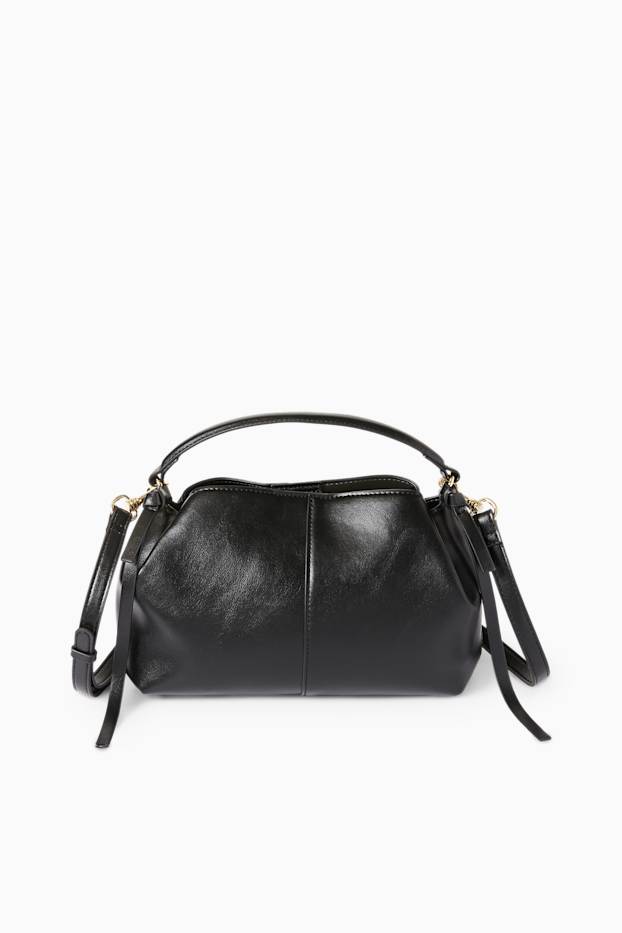 Femmes - Sac doté d’une bandoulière amovible - matière synthétique - noir