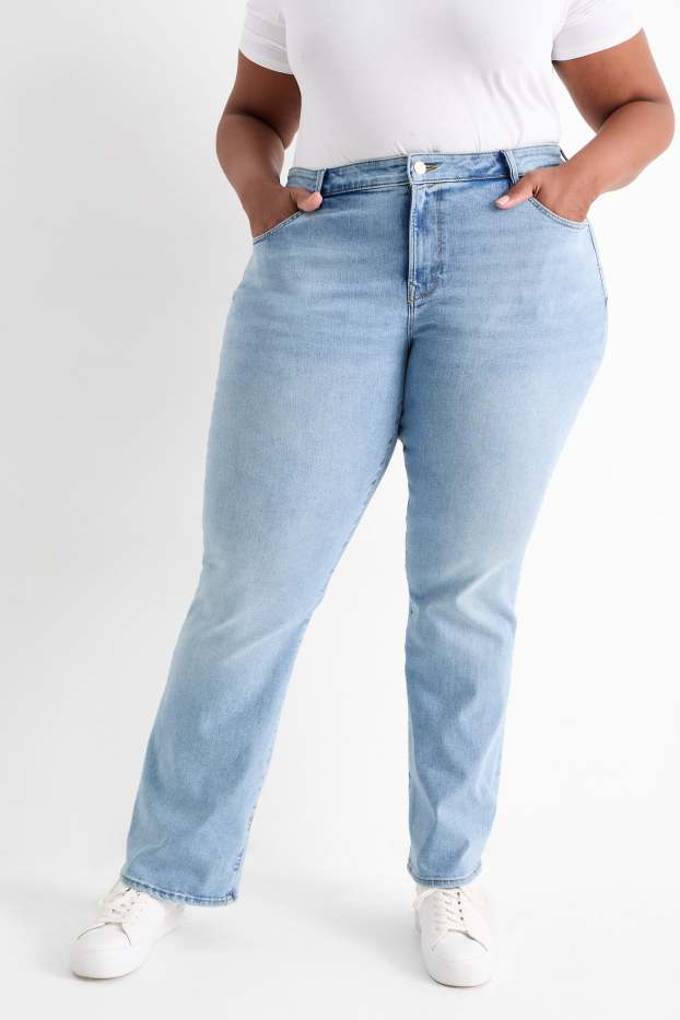 Dona - Jeans bootcut - shaping jeans - Flex - LYCRA® - texà blau clar