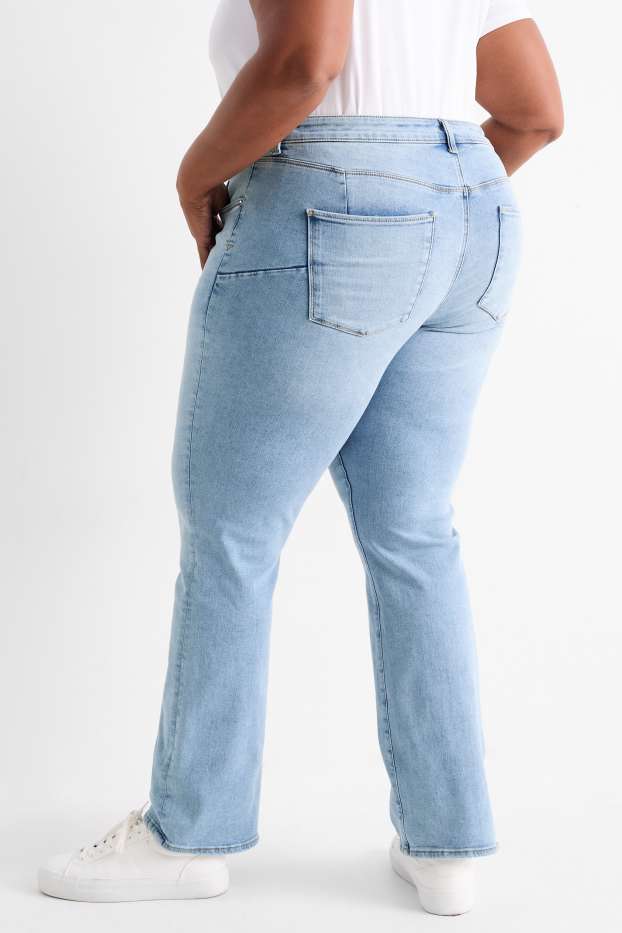 Dona - Jeans bootcut - shaping jeans - Flex - LYCRA® - texà blau clar