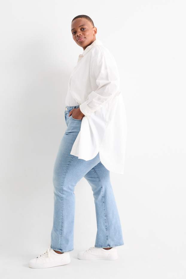 Dona - Jeans bootcut - shaping jeans - Flex - LYCRA® - texà blau clar