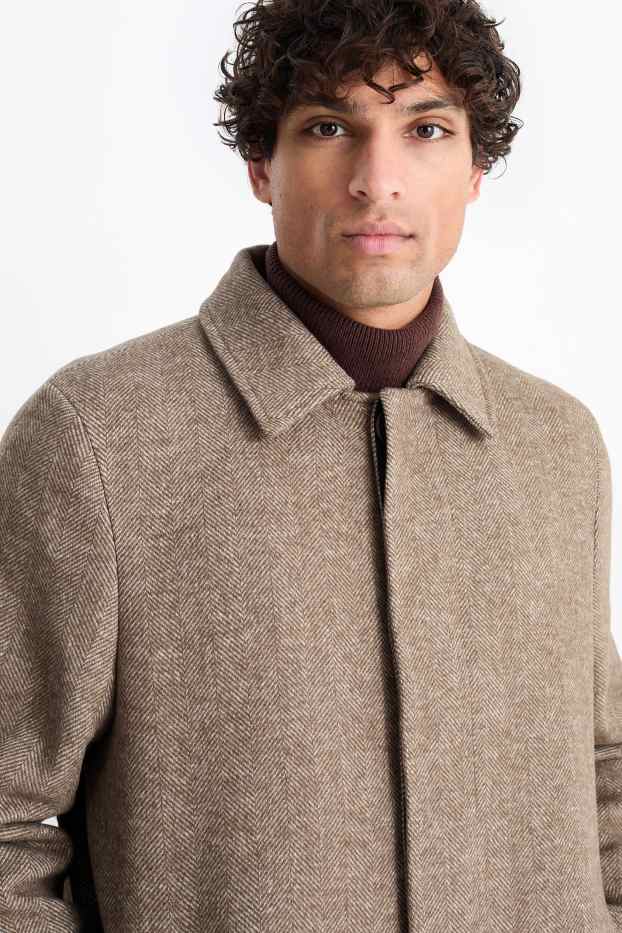 Home - Abric - estampat - marró clar