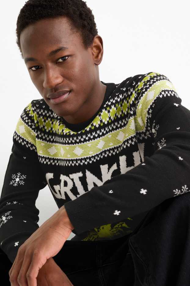 Home - Jersei nadalenc - El Grinch - negre