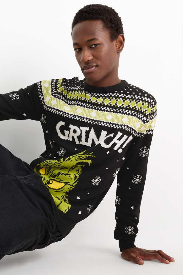 Home - Jersei nadalenc - El Grinch - negre