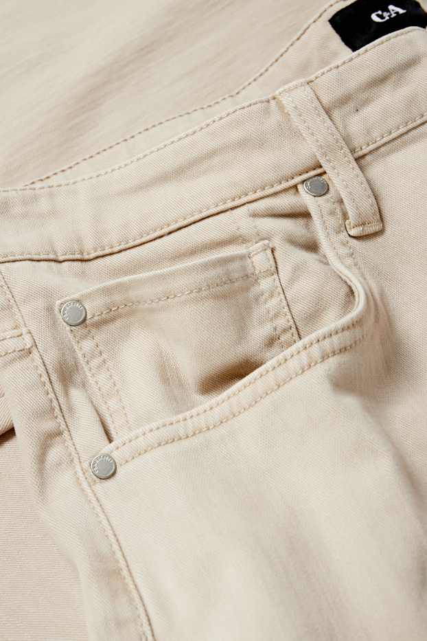 Hommes - Baggy jean - taupe