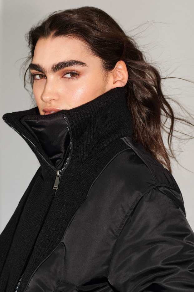 Femmes - Blouson aviateur - noir