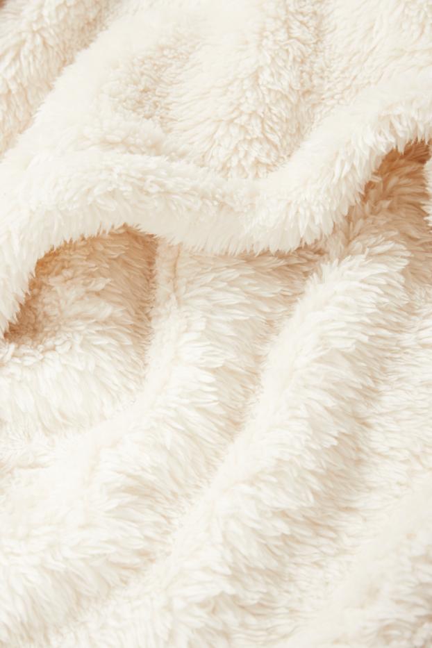 Damen - Winter-Pyjama - Micky Maus - hellbeige