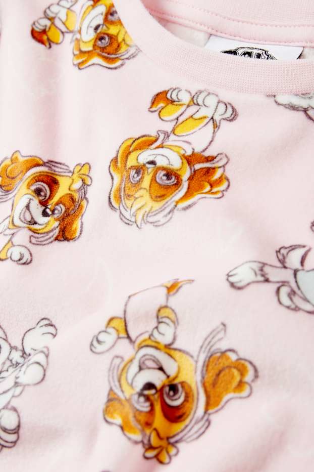 Children Girls - PAW Patrol - fleece pyjamas - 2 piece - rose