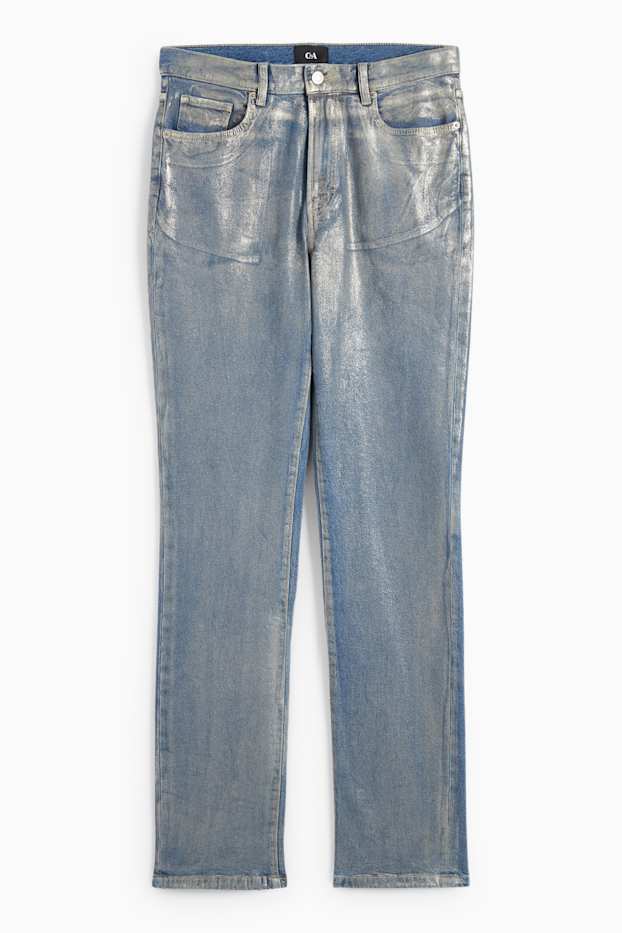 Dona - Straight jeans vintage - brillant - texà blau clar