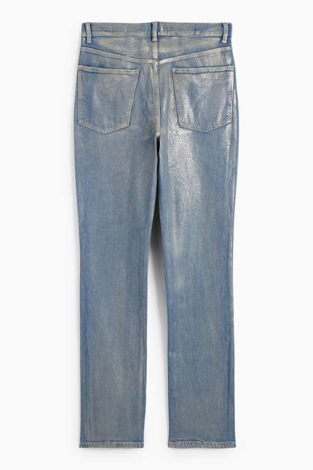 Dona - Straight jeans vintage - brillant - texà blau clar