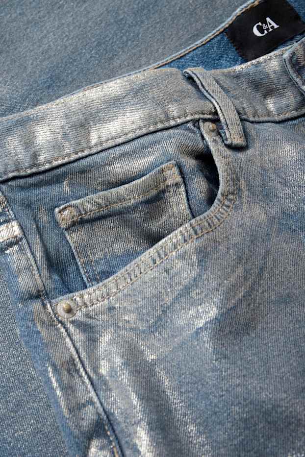 Dona - Straight jeans vintage - brillant - texà blau clar