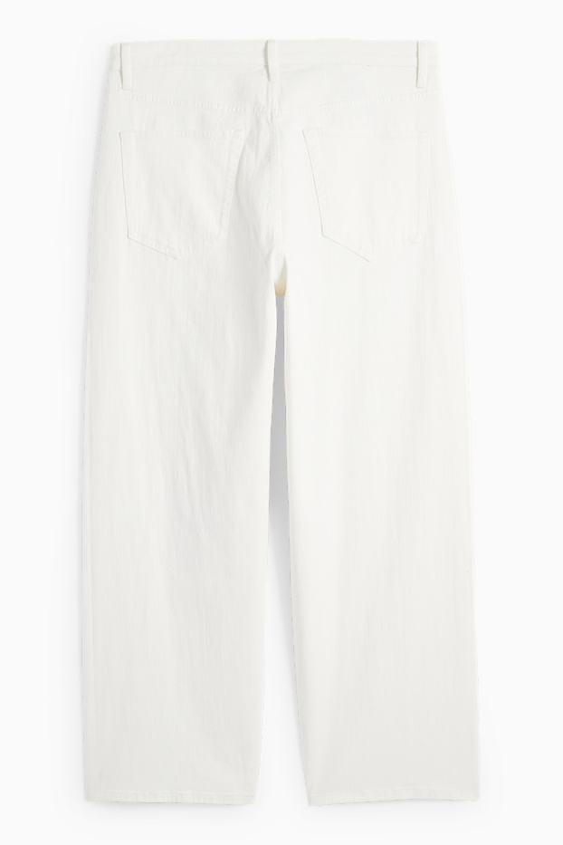 Uomo - Baggy jeans - bianco