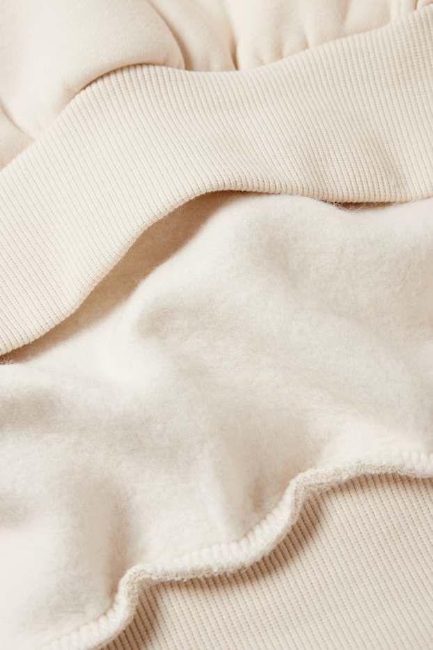 Damen - Hoodie - cremefarben