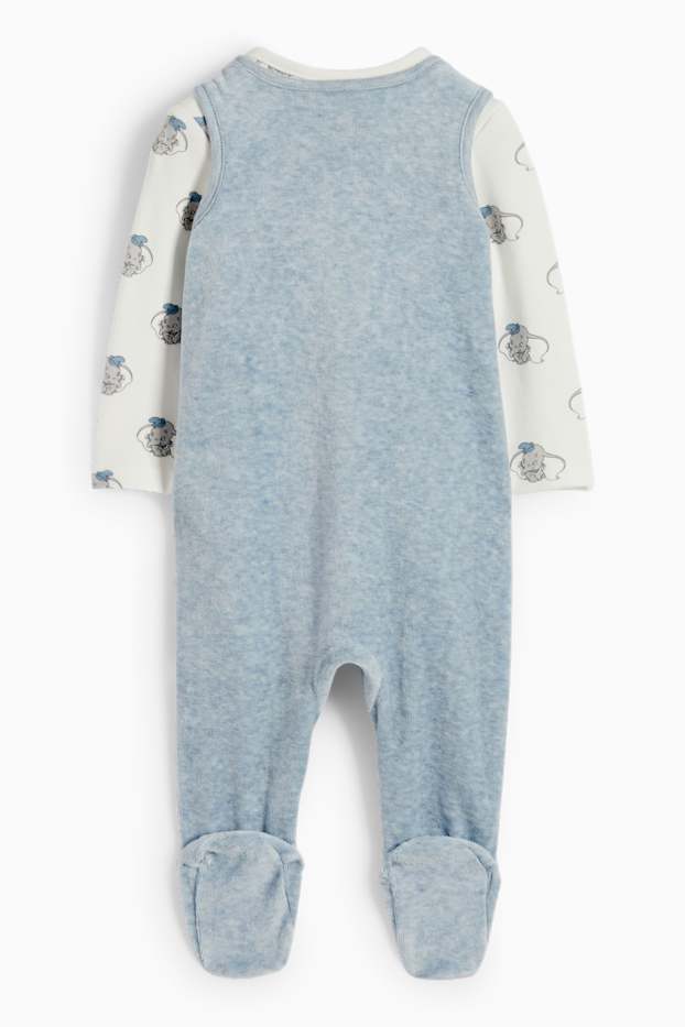 Nadó nen - Dumbo - pijama d’una peça - 2 peces - blau clar