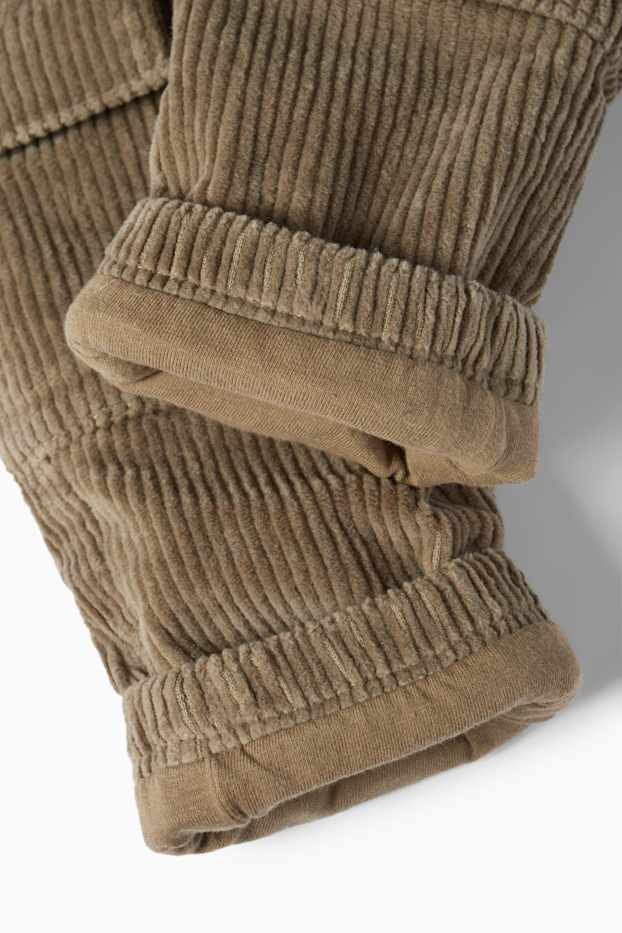Baby: jongens - Babythermobroek - groen
