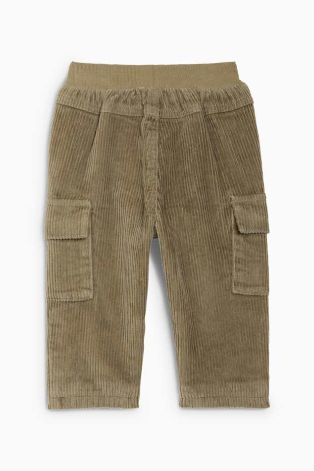 Baby: jongens - Babythermobroek - groen