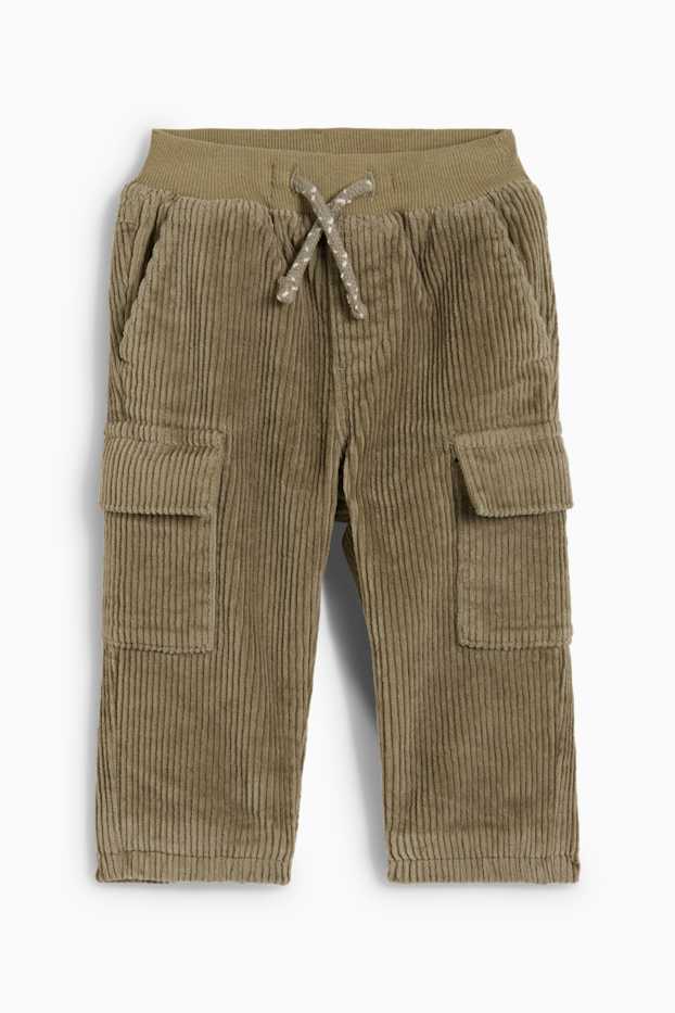 Baby: jongens - Babythermobroek - groen