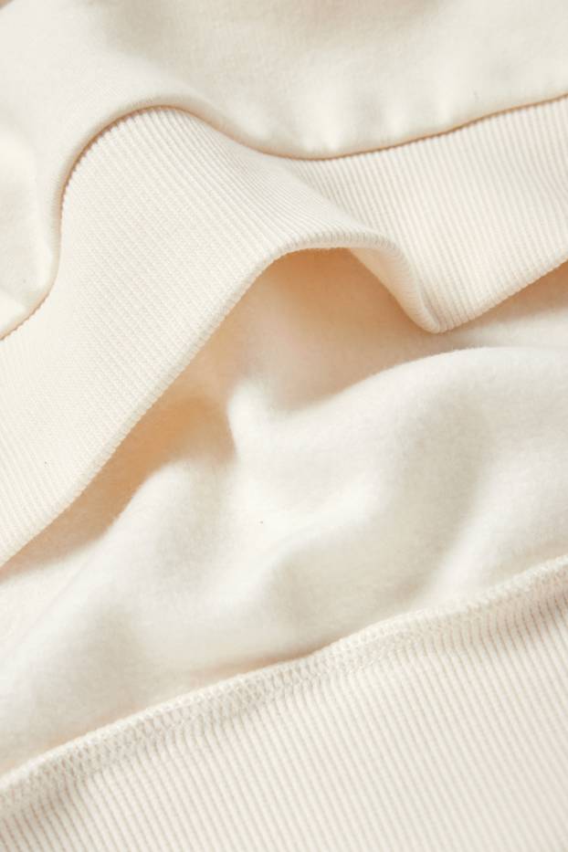 Dames - Sweatshirt voor de kerst - George Michael - crème wit