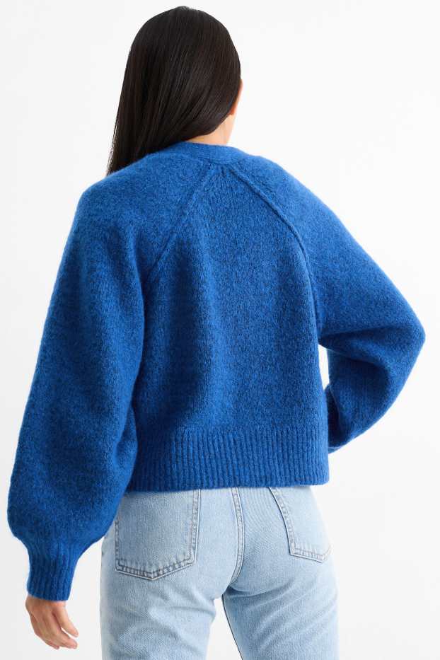 Dona - Jaqueta de punt - blau