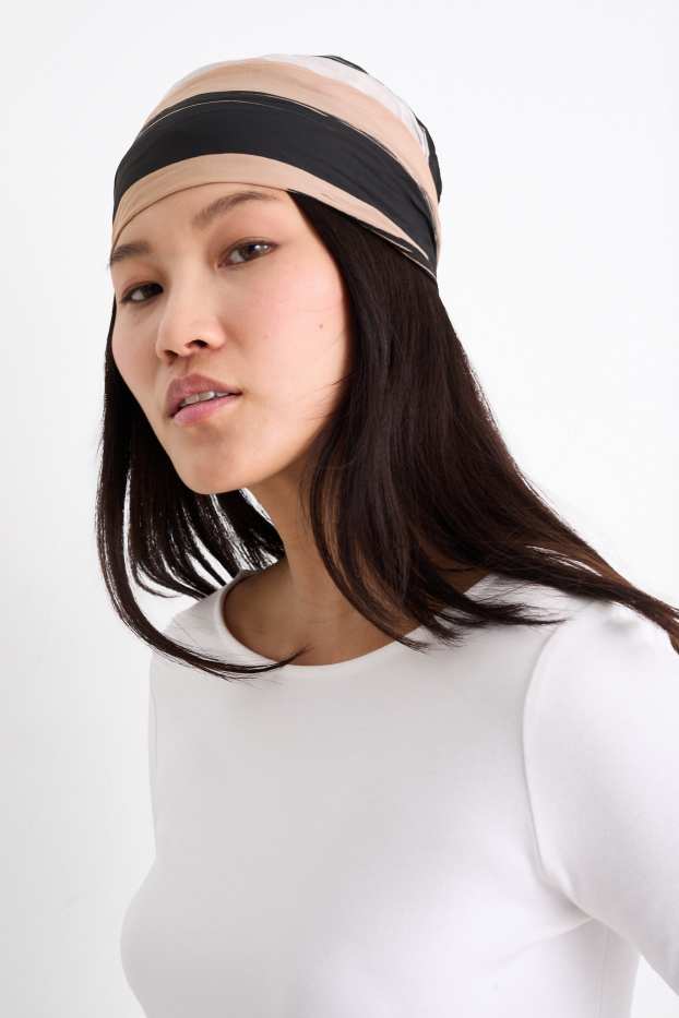 Donna - Foulard - fantasia - nero