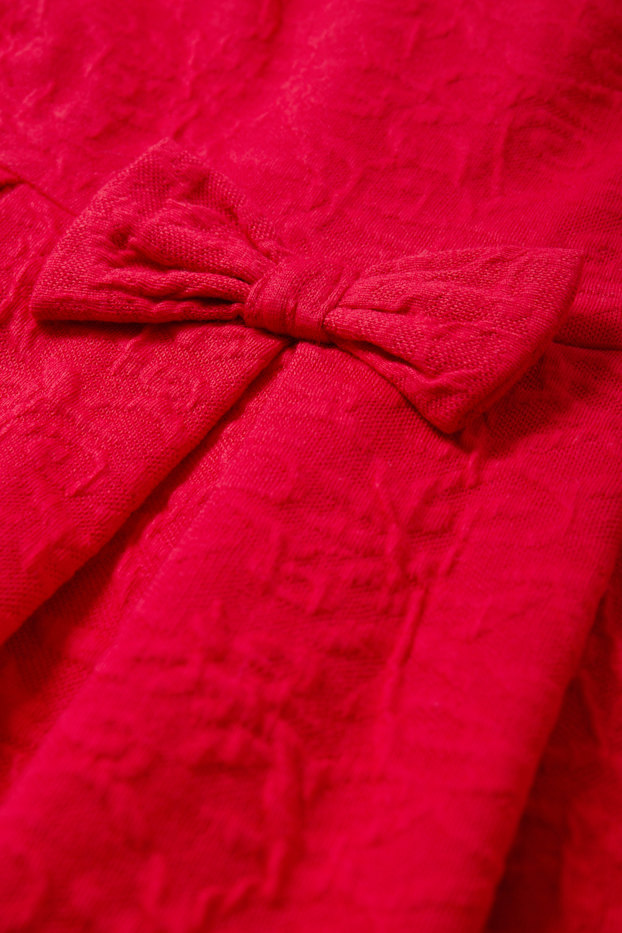 Baby Mädchen - Baby-Kleid - festlich - rot