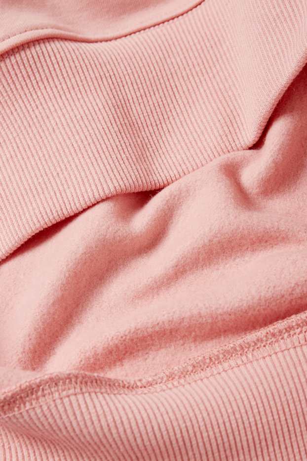 Dames - Sweatshirt - Catlady Collection - donker rose