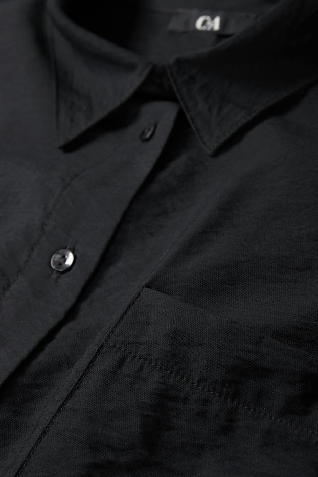 Damen - Bluse - schwarz