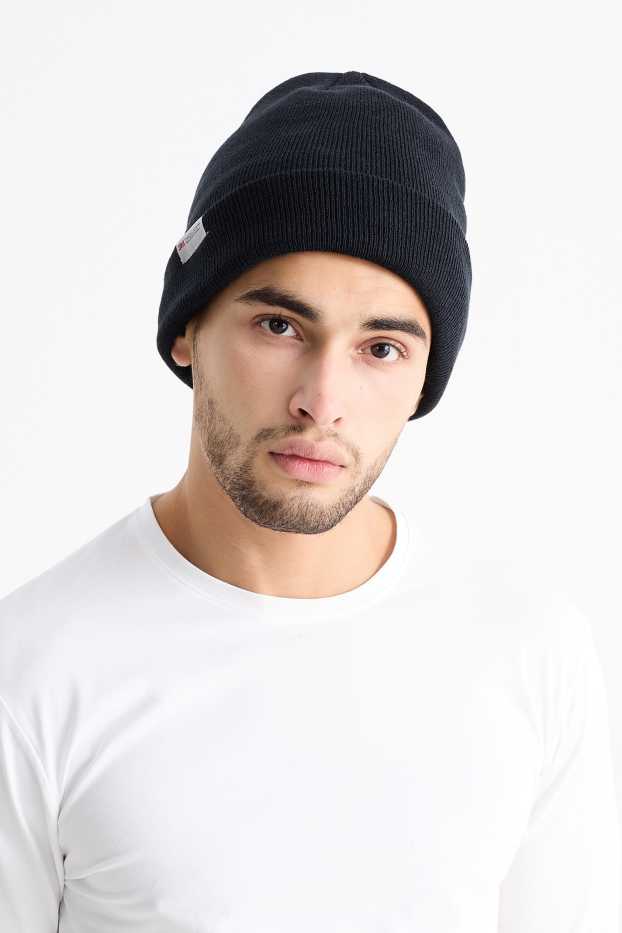 Men - Beanie - dark blue