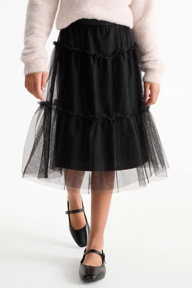 Enfants filles - Jupe - noir