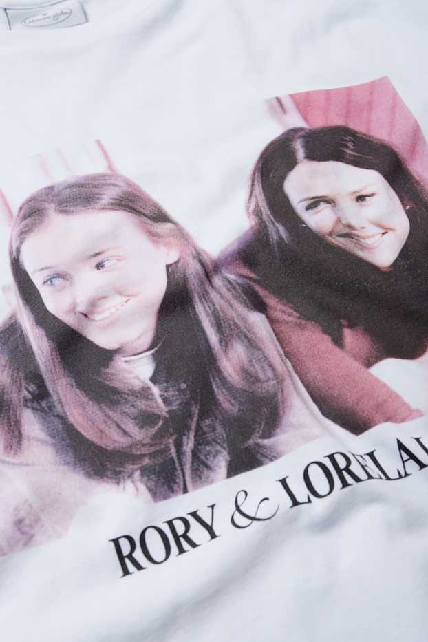 Dames - T-shirt - Gilmore Girls - wit