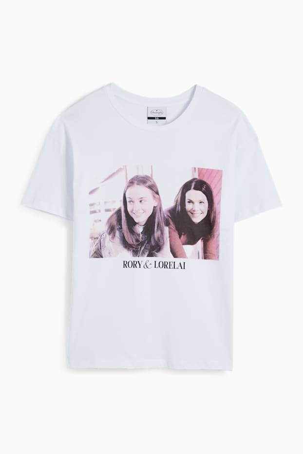 Dames - T-shirt - Gilmore Girls - wit