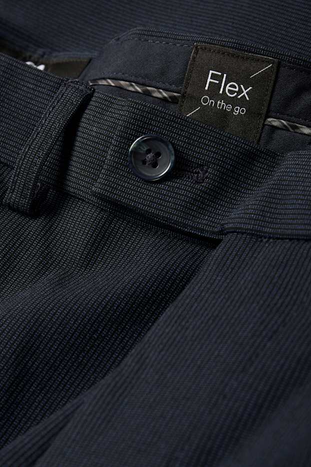 Heren - Broek uit het combi-systeem - regular fit - Flex - LYCRA® - Mix & Match - donkerblauw