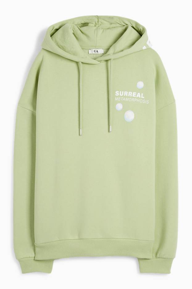 Dames - Hoodie - lichtgroen