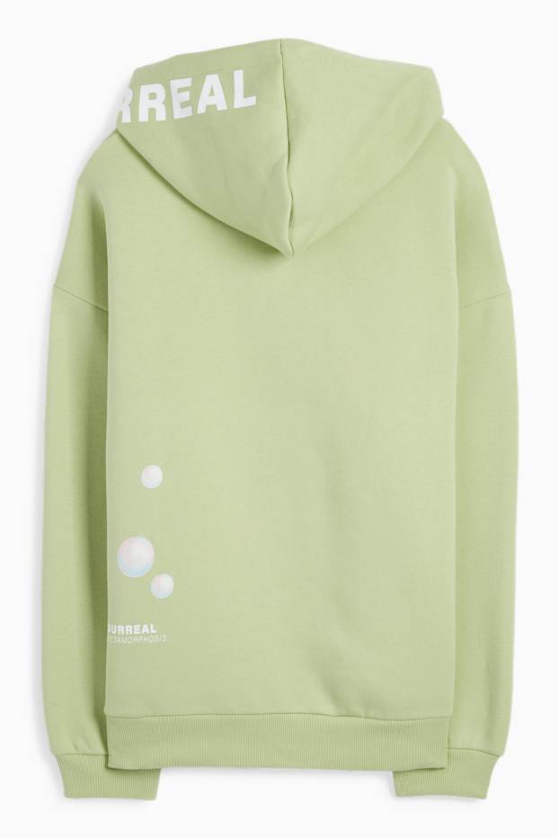 Dames - Hoodie - lichtgroen