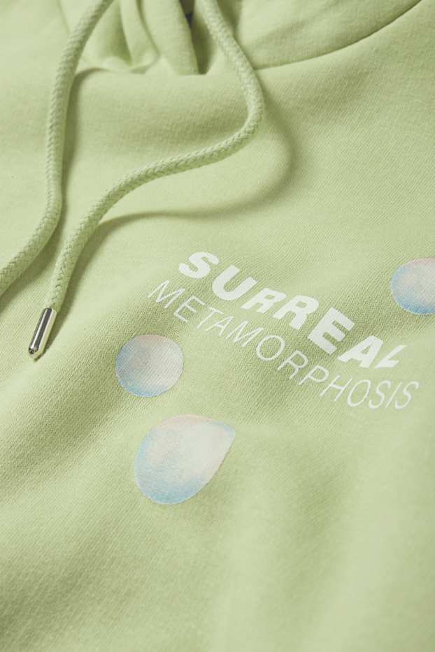Dames - Hoodie - lichtgroen
