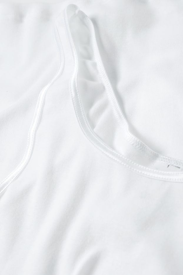 Femmes - Lot de 2 - débardeurs - blanc
