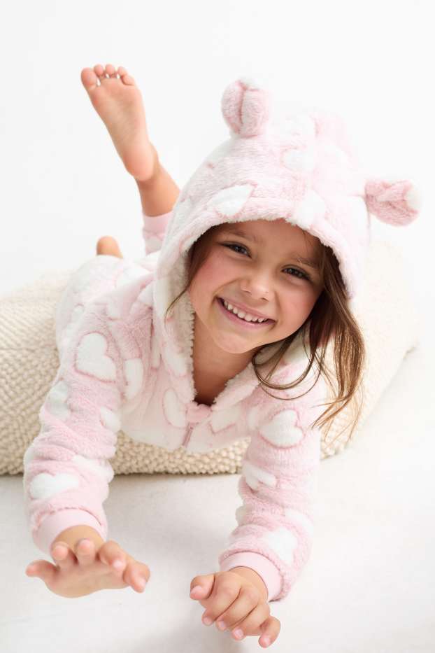 Bambine - Tutone - cuore - rosa