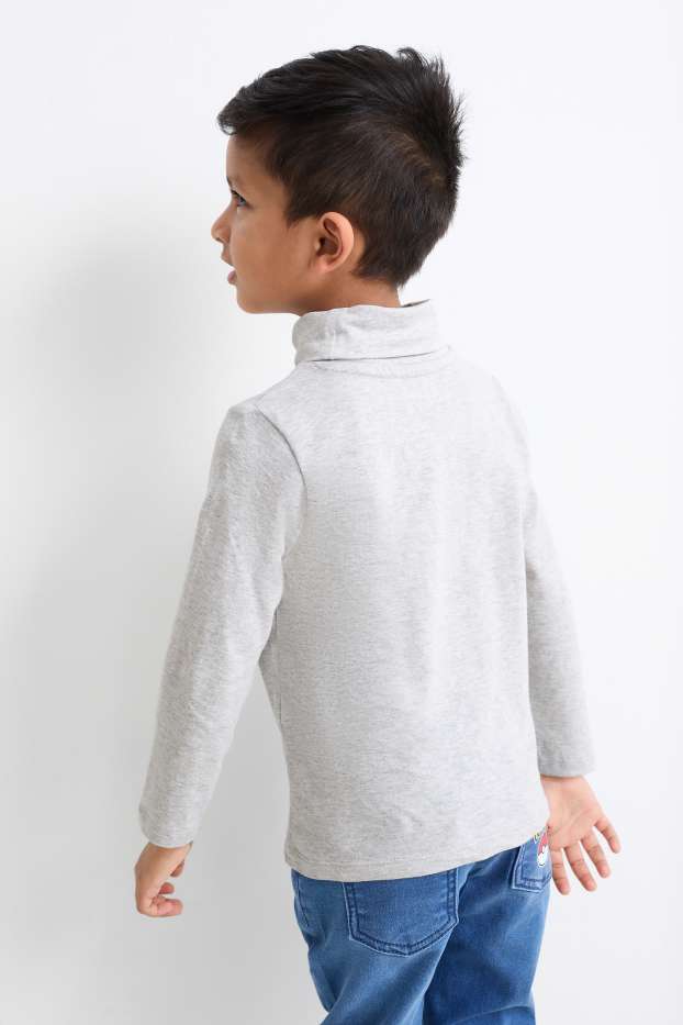 Enfants garçons - Lot de 3 - maillots de corps - bleu / blanc