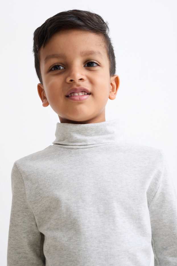 Enfants garçons - Lot de 3 - maillots de corps - bleu / blanc