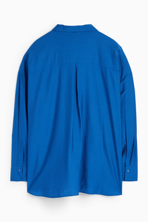 Damen - Bluse - blau