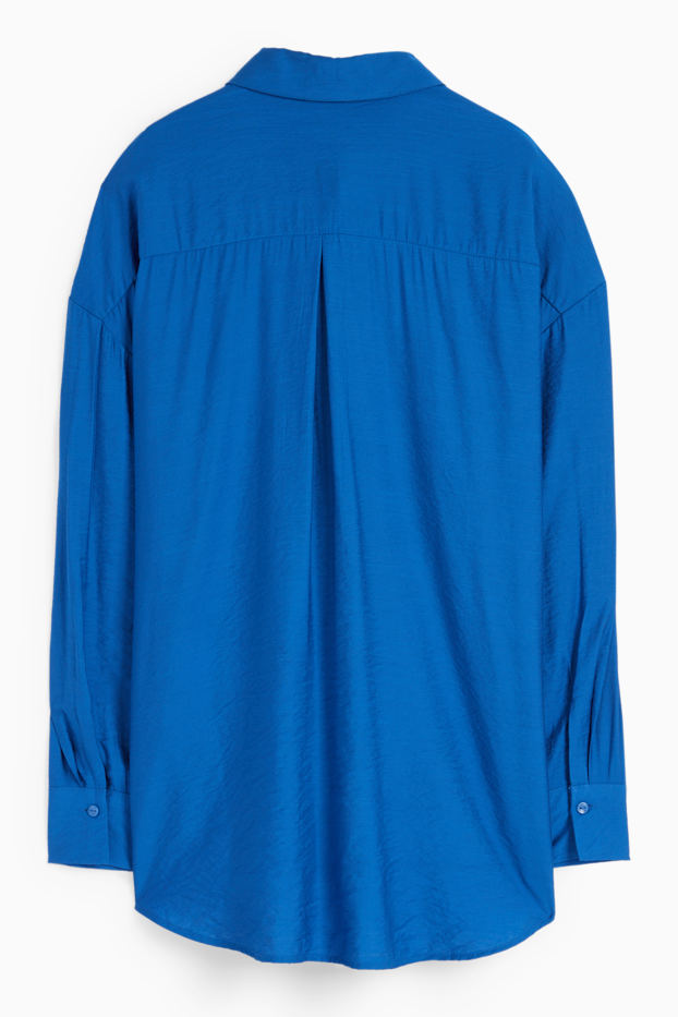 Damen - Bluse - blau