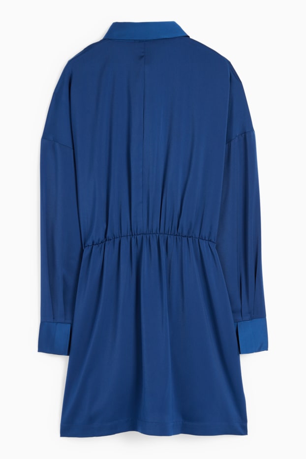 Women - Shirt dress - dark blue