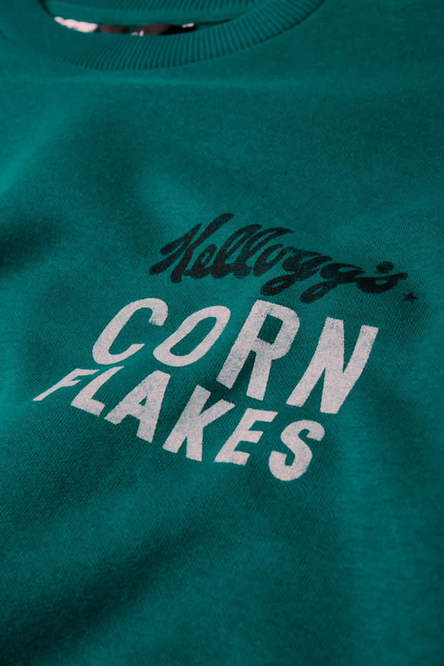 Bărbați - Bluză de molton - Kellogg's - verde