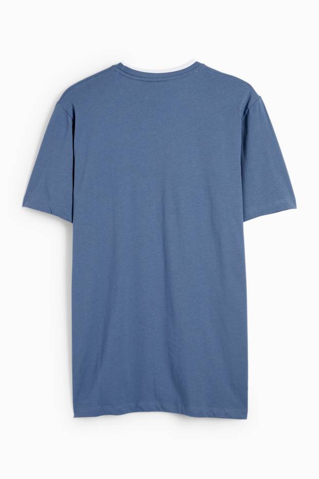 Herren - T-Shirt - Harvard University - blau