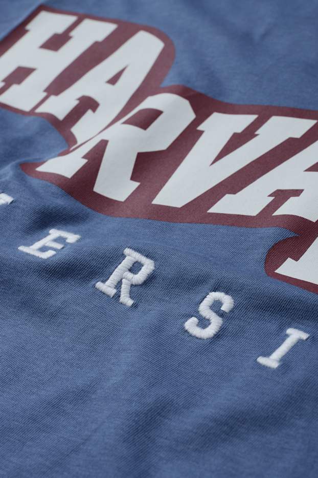 Herren - T-Shirt - Harvard University - blau