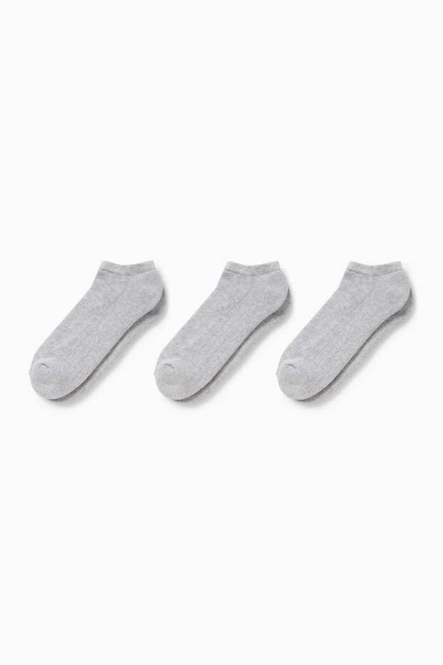 Dona - Paquet de 3 - mitjons turmellers - gris clar