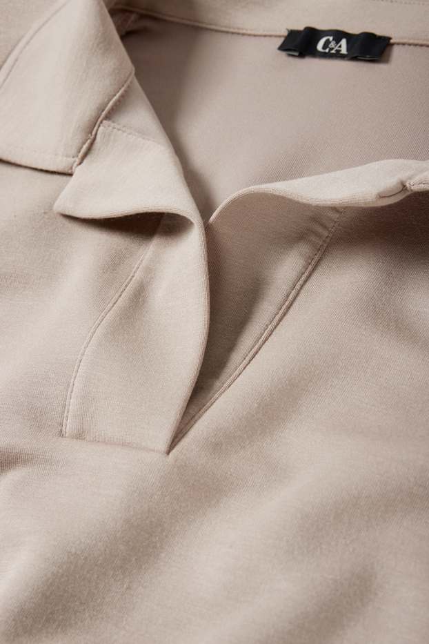 Femmes - Sweat basique - taupe